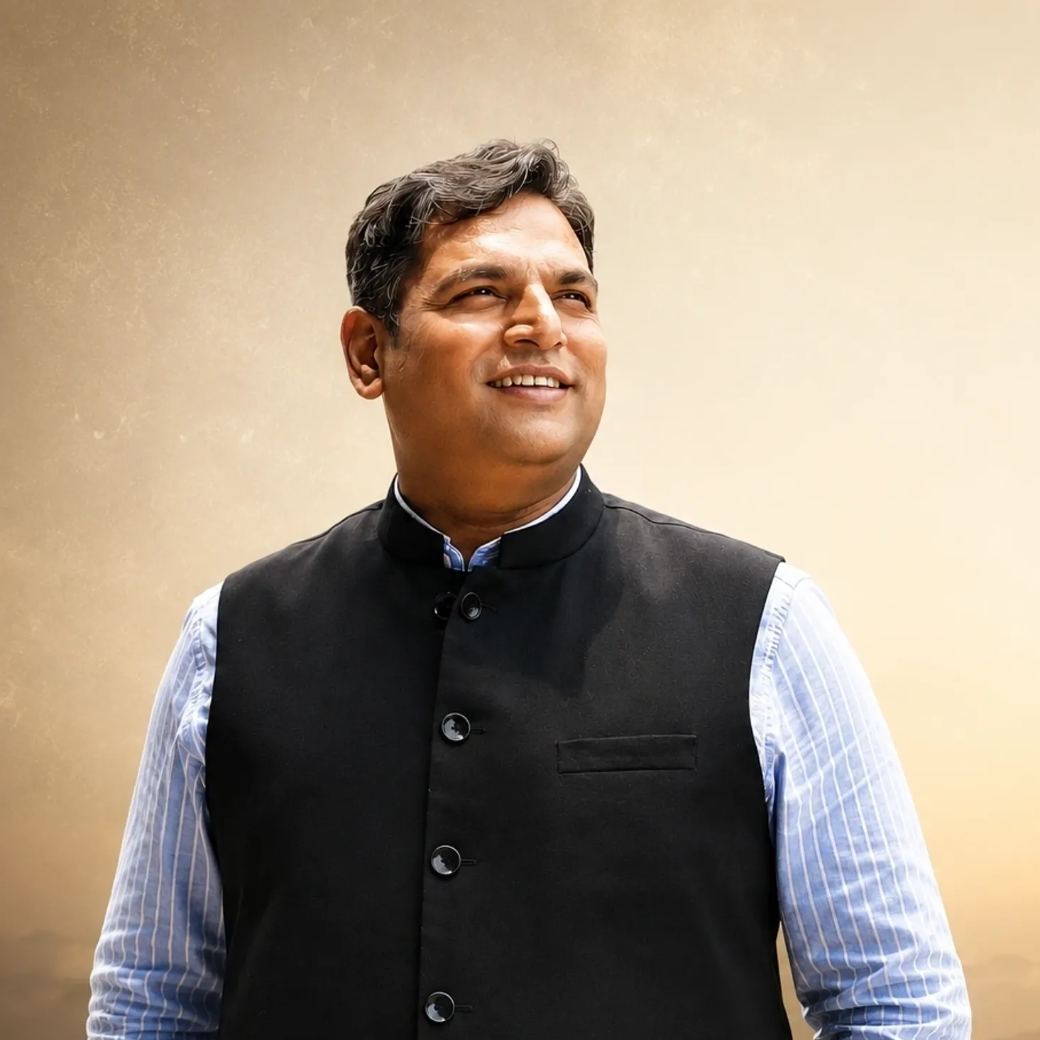 Suraj Srivastava, founder of RiseWithSun, photographed outdoors in morning light